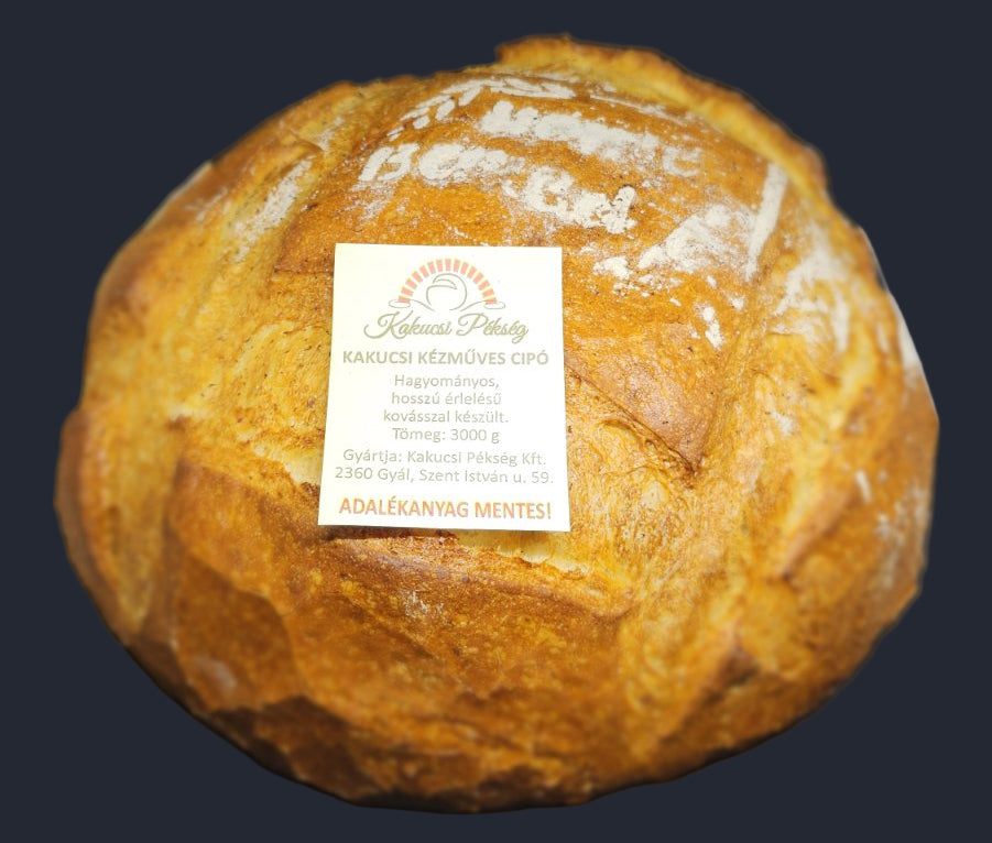Kakucsi kézműves cipó 3kg (ADALÉKANYAGMENTES)