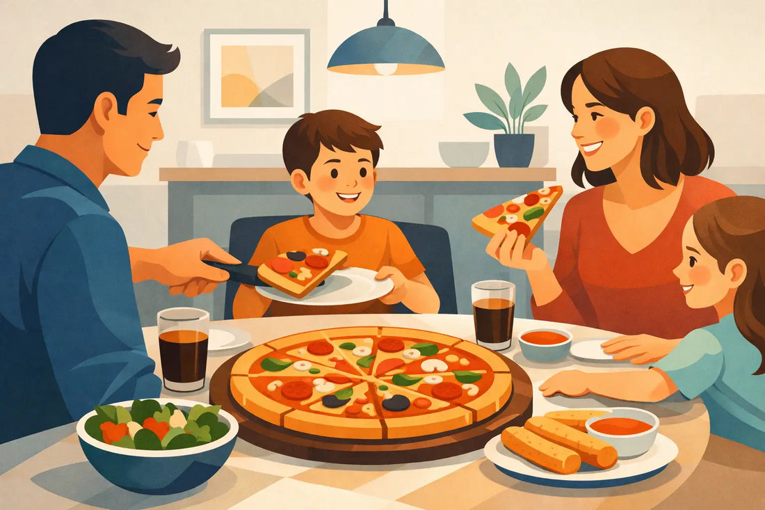 Pizza családi vacsorára: mi működik jól?