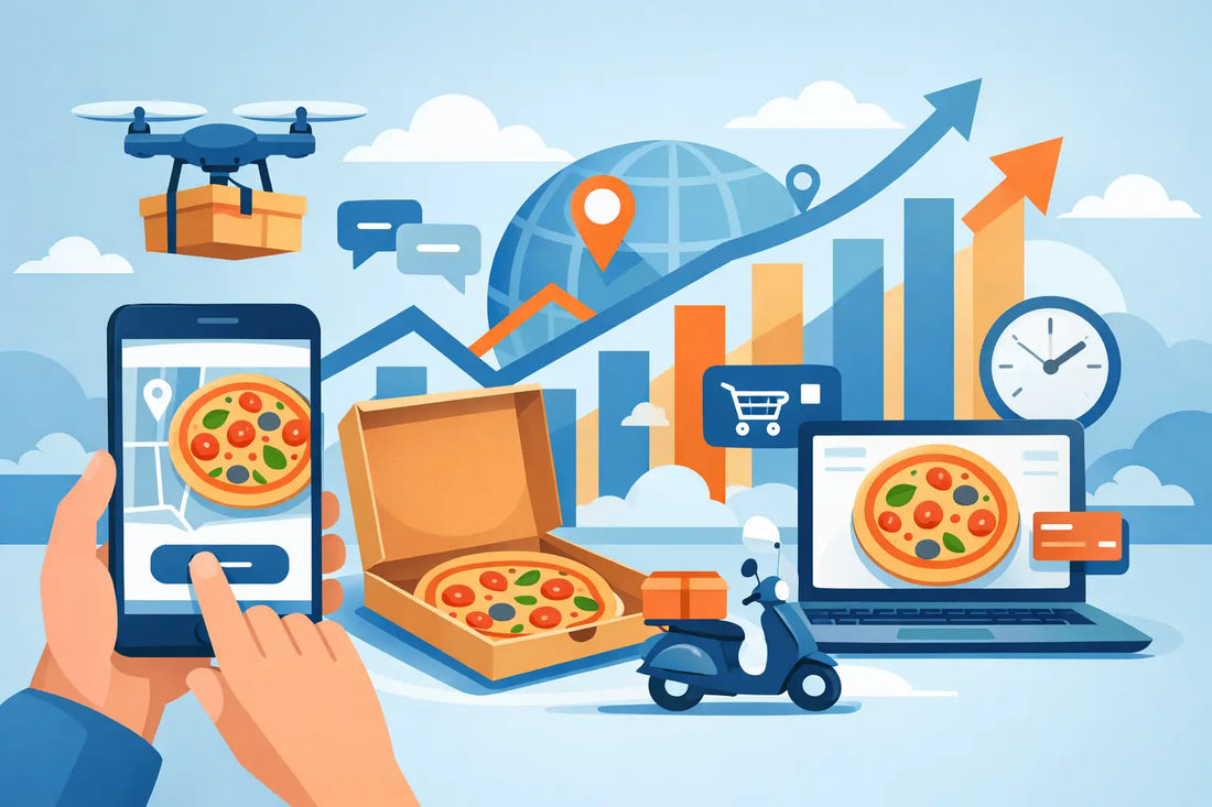 Online pizza rendelési trendek 2026-ban
